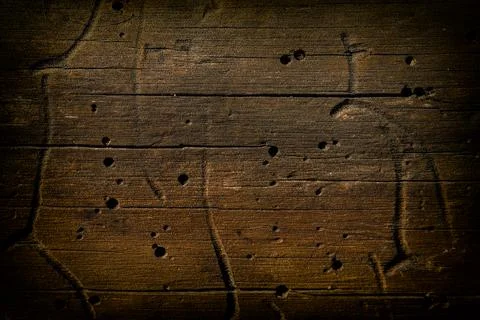 Vintage solid wood texture background close-up for design Foto stock