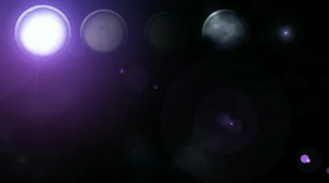 Vintage spotlights concert Flashes 13 Stock Footage