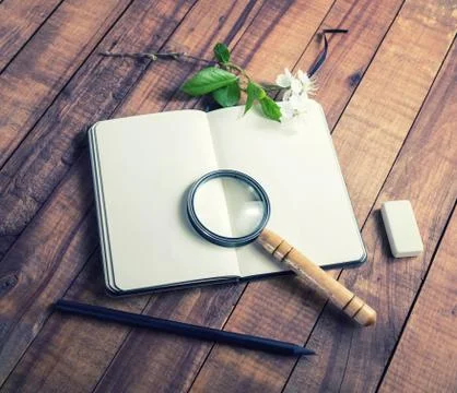 Vintage stationery elements 写真素材