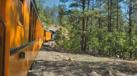 Vintage steam train Stock Footage 7760518