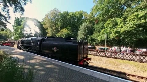 Vintage steam train Stock-Footage 250560752