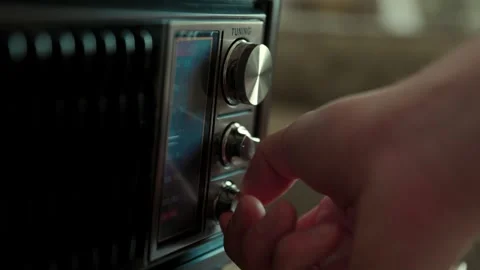 Vintage stereo Stock Footage 326420634