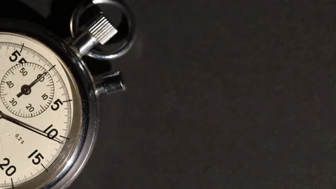 Vintage stopwatch Stock Footage 162585440