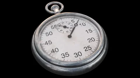 Vintage Stopwatch loop Animation Stock Footage 283941055