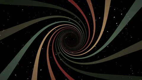 Vintage Striped Background, Retro Colors from the 1970s 1980s, 70s, 80s, 90s. Stock Footage 242511237