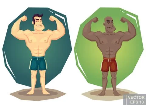 Human Body - Muscular Man stock illustration. Illustration of barbarian -  22770684