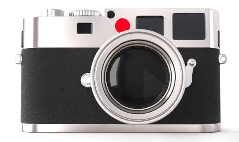 Vintage style digital camera Stock Illustration