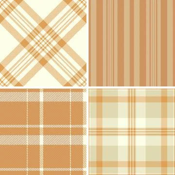 Vintage style plaid seamless pattern. High-resolution vector tartan backgroun 스톡 일러스트