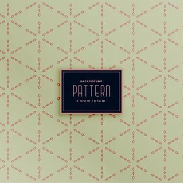 Vintage stylish geometric pattern background Stock Illustration