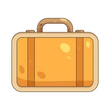 Vintage suitcase Illustration