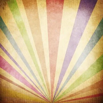 Vintage Sunbeams Background Stock Photos
