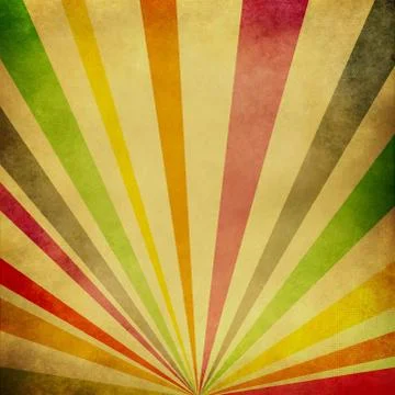 Vintage Sunbeams Background Stock Photos