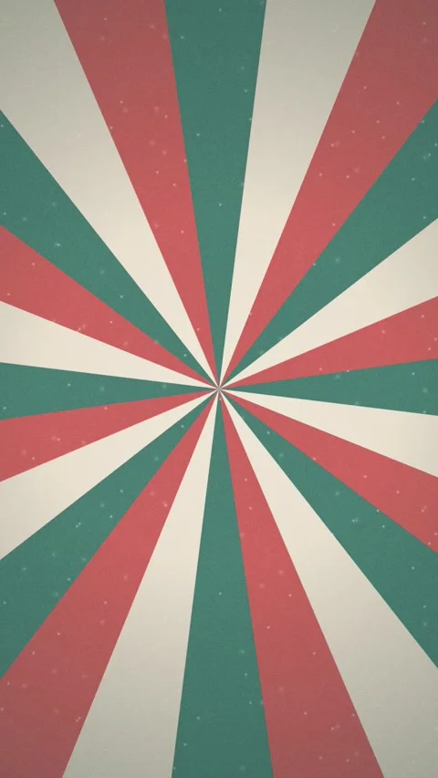 Vintage sunburst circus ray pattern floating dust seamless loop Stock Footage 346934207