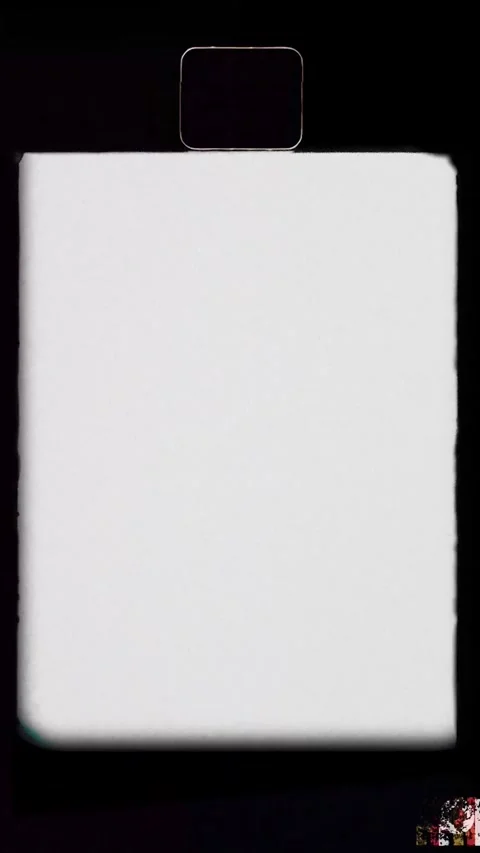 Vintage super 8 mm effect. Old film tape overlay. Vertical video Stock Footage 283637963