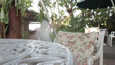 Vintage table top with blurred background. Stock Footage 134909715