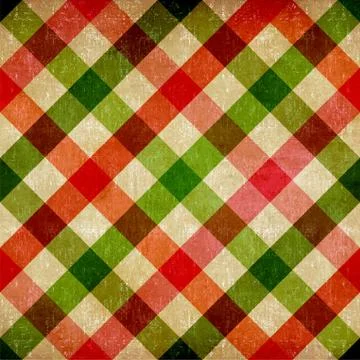 Vintage tablecloth pattern Stock Illustration