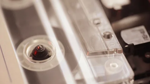 Vintage tape start Stock Footage 94554685