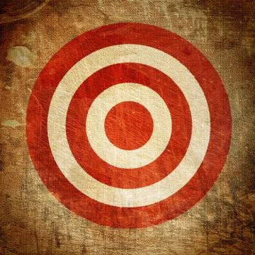 Vintage target Stock Photos