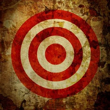 Vintage target Stock Photos