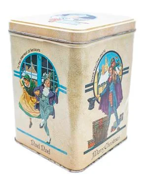 Vintage tea box Foto stock