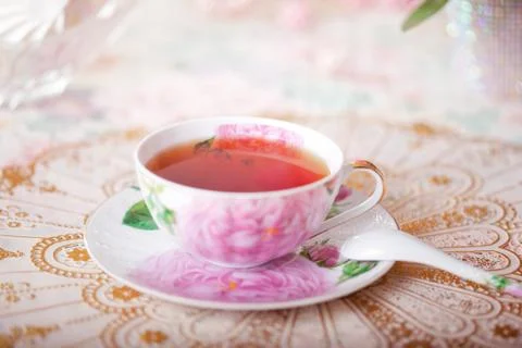 Vintage tea Stock Photos