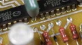 Vintage Technology Rotation Main Board Electronic Components Networking Systems HD Footage