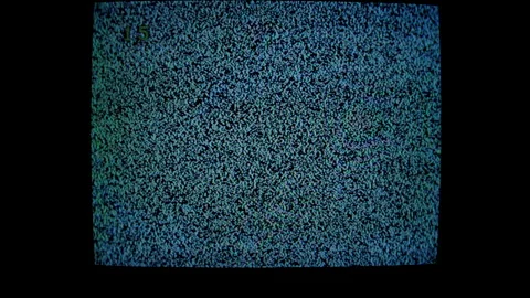 Vintage television background. Analog Static Noise texture flickering noise Video stock 282988403