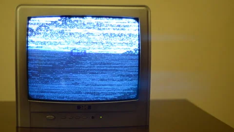 Vintage television countdown Stock Footage 276548210