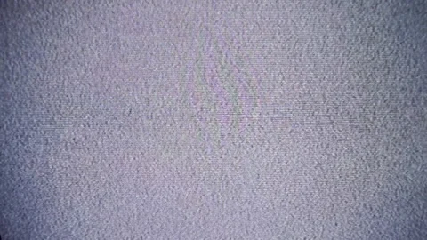 Vintage Television Screen Static Stock Footage 118985358