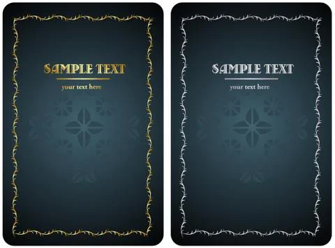 Vintage template Stock Illustration