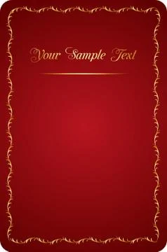 Vintage template Stock Illustration