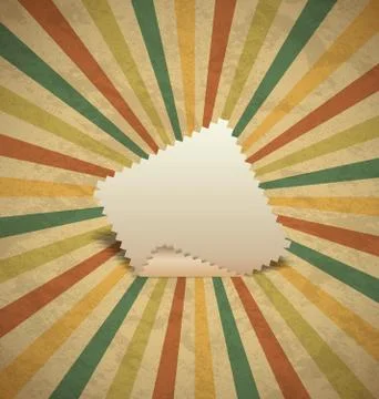 Vintage template Stock Illustration