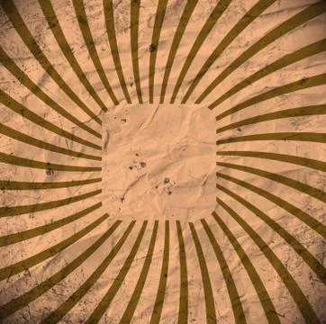 Vintage template. Rays. Abstract background with a blank texture. Stock Illustration