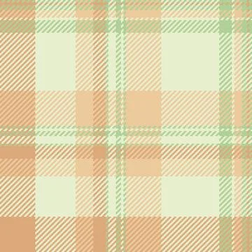 Vintage textile pattern. Seamless plaid design with soft earthy tones. Fabric Illustrazione stock