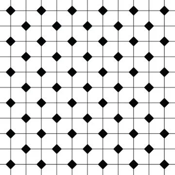 Vintage tiles vector pattern or background Stock Illustration