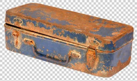 Vintage tool box Stock Photos