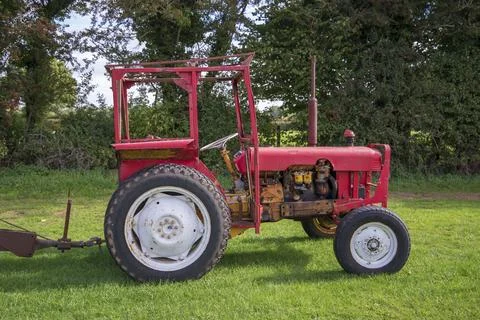 Vintage Tractor. Stock-Fotos