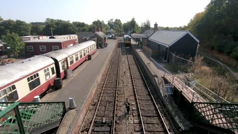 Vintage Train Stock Footage 140064502