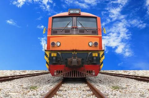 Vintage train Stock Photos