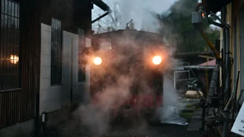 Vintage train Steyrtalbahn Stock Footage 296678965