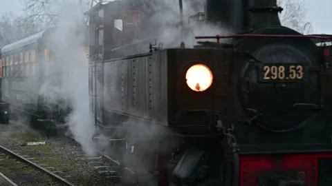 Vintage train Steyrtalbahn Stock Footage 296678978