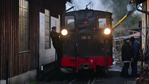 Vintage train Steyrtalbahn Stock Footage 296679170