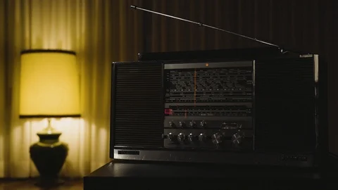 Retro Radio Set Collection Of Vintage Radios 30s 50s 60s 70s Style