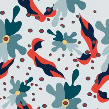 Vintage tribal seamless pattern Illustrazione stock