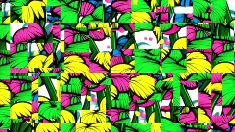 Vintage Tropical Loop – Motion Animation Vidéo 306403176