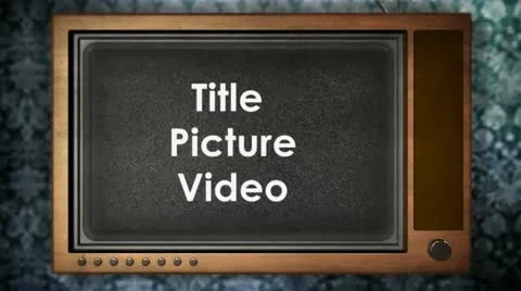 Vintage TV Stock After Effects