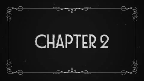 Vintage Typewriter Chapter Title Cards with Blinking Text Animation Stock-Footage 343694631