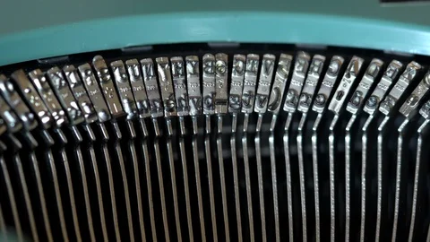 Vintage typewriter Stock Footage 123061316