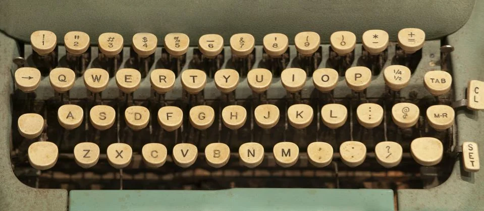 Vintage typewriter Stock Photos