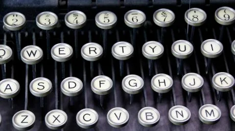 Vintage Typewriter Stock Photos